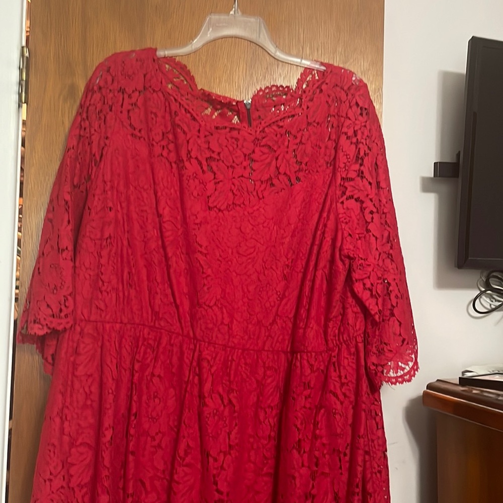 Mid length arm dress